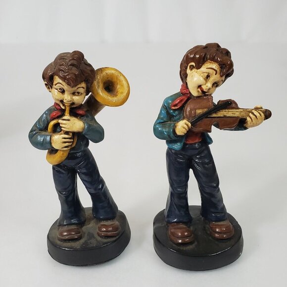Boys Band Vintage Figurines Numbered but not signed Lot of 4 - Picture 6 of 15